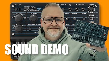 Behringer UBXa Mini Sound Demo (No Effects)