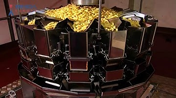 Ishida Multi-Head Weigher Batching Potato Chips and Extruded Snacks | ProPac.com