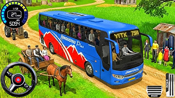 Extreme Bus Simulator 2026 - Indian Offroad Bus Driving Games - Bus Game Andriod Gameplay
