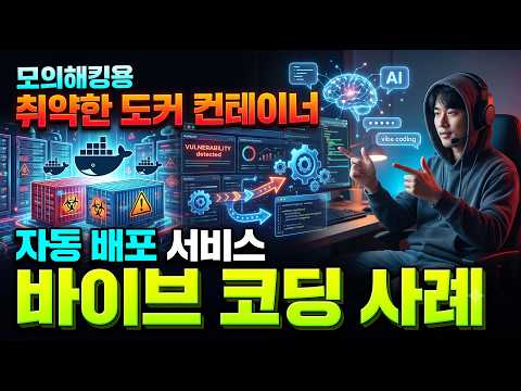 모의해킹용 취약한 도커 컨테이너 자동 배포 서비스 바이브 코딩 사례