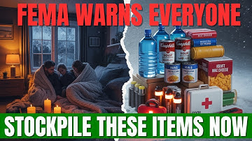 11 Items FEMA Wants You To Keep In Your Home