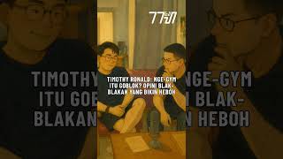 Timothy Ronald Ngegym Itu Goblok Opini Blakblakan Yang Bikin Heboh