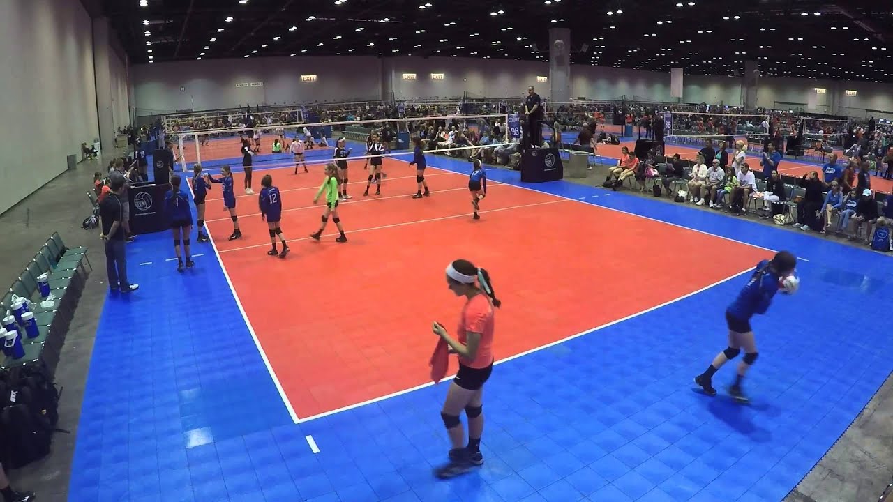 JVC 12s vs. Tampa Elite M6S1 2016 Disney Volleyball Showcase YouTube