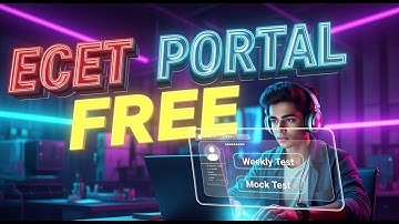 ECET Portal 2026 | Weekly Tests + Mock Tests + Notes & Formulas | Crack ECET  | Learn New Things