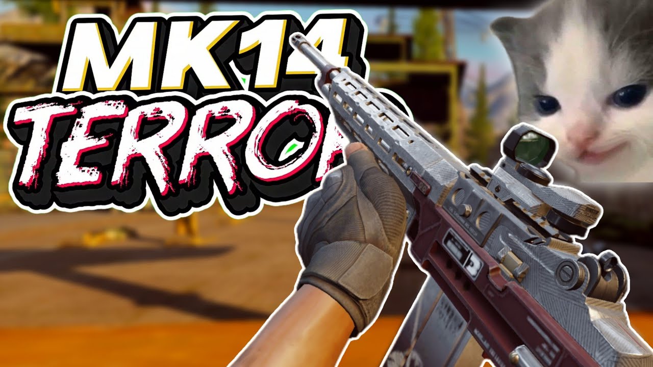 MK14 Sin silenciador 😈 PARA METER TERROR ARENA BREAKOUT DOZ22 