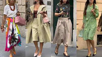 Effortless Street Style Looks 🇮🇹 Ionic Street Fashion Spotted at Milan Fashion Week 2026