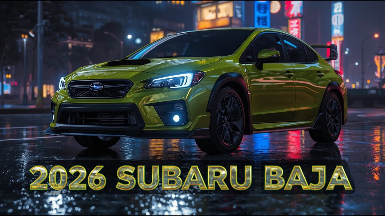 2026 Subaru Baja Is BACK! This Hybrid Pickup Shocks Everyone 🔥 Full Review & Price