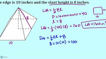 11 3 Surface Area of Pyramids and Cones
