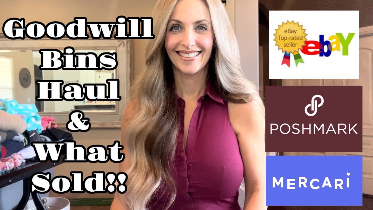 Thrift With Me at the Goodwill Bins OKC to Resell on Ebay Poshmark What ...