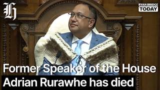 Play video: Former Speaker of the House Adrian Rurawhe has died | Ryan Bridge TODAY