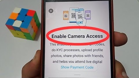 Enable camera access in Paytm | Paytm scanner problem ? #Suniltechie