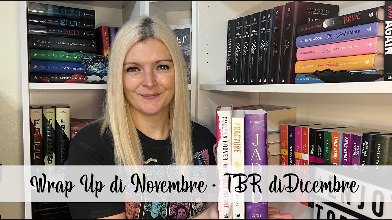 📚 WRAP UP DI NOVEMBRE+ TBR DICEMBRE 📚