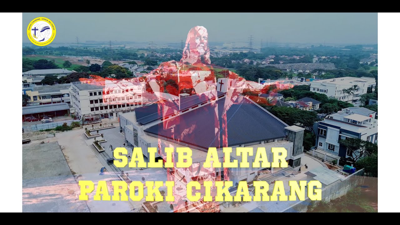 Progres Pembangunan Gereja Cikarang, PEMASANGAN SALIB UTAMA GEREJA