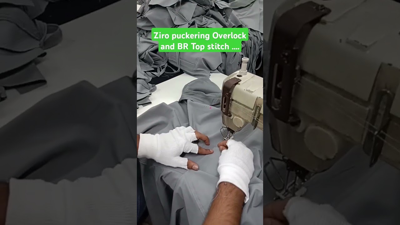 How to avoid Back Rise Top Stitch puckering.... 