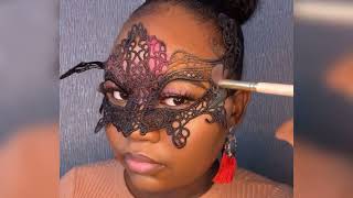 Full Lace Mask Makeup Tutorial | Makeup hack Update