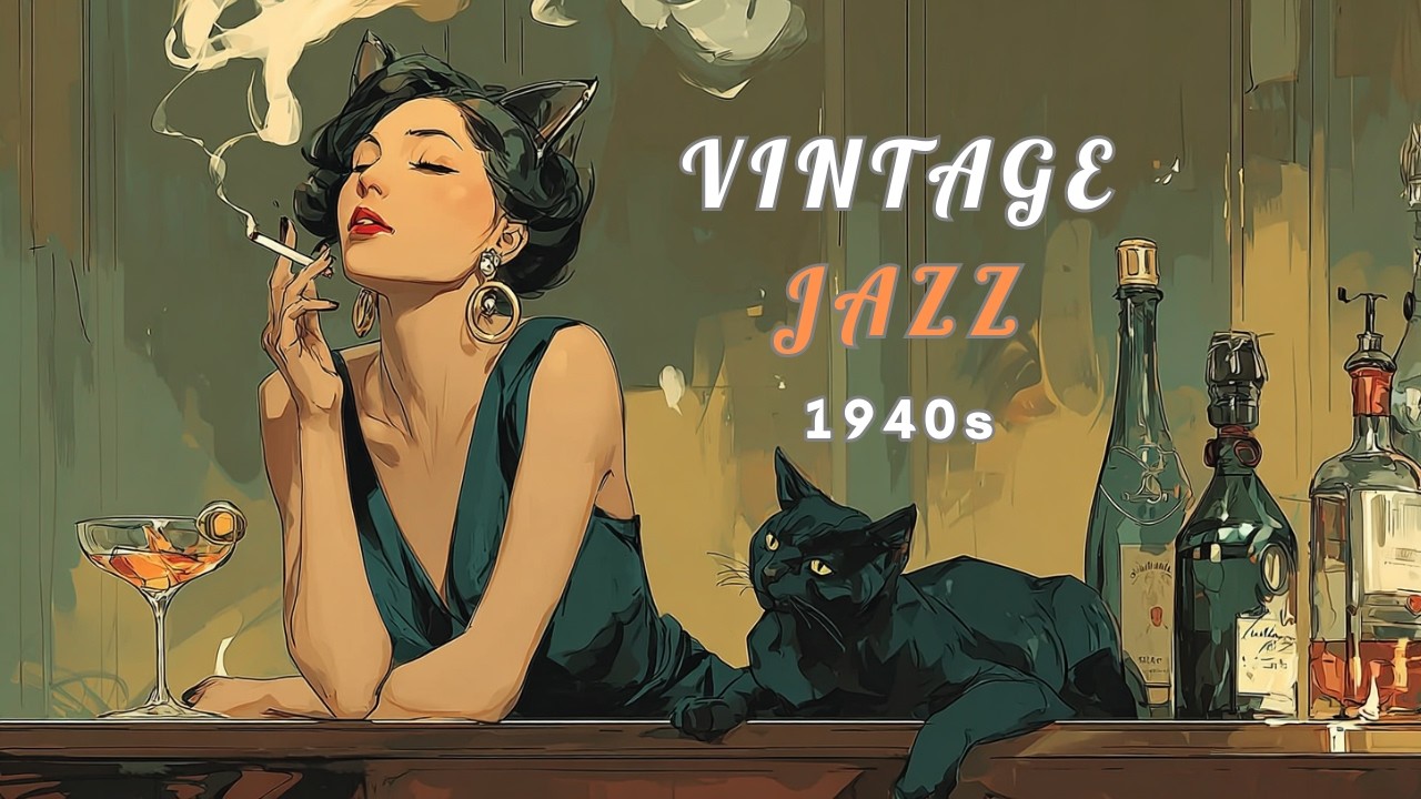 1940's Vintage Jazz Playlist - Tuesday means the week is finding its feet. | MEOW JAZZ