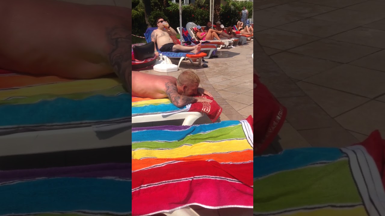 Me trying a wwe move on Donna in turkey