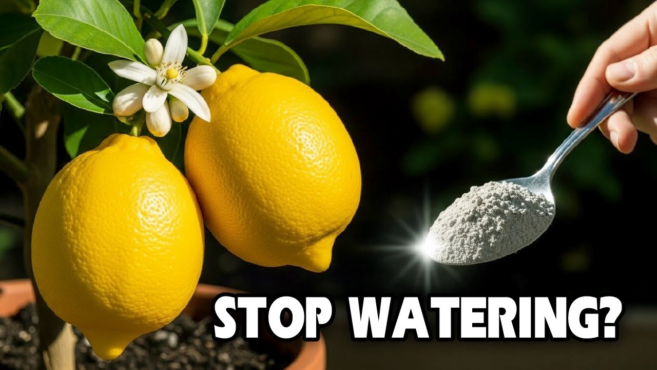 I STOPPED Watering My Lemon Tree - What Happened in Week 4 Shocked Me