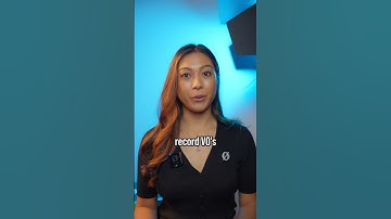 Skip a couple steps and record your voiceover directly to your video editing software 🎬