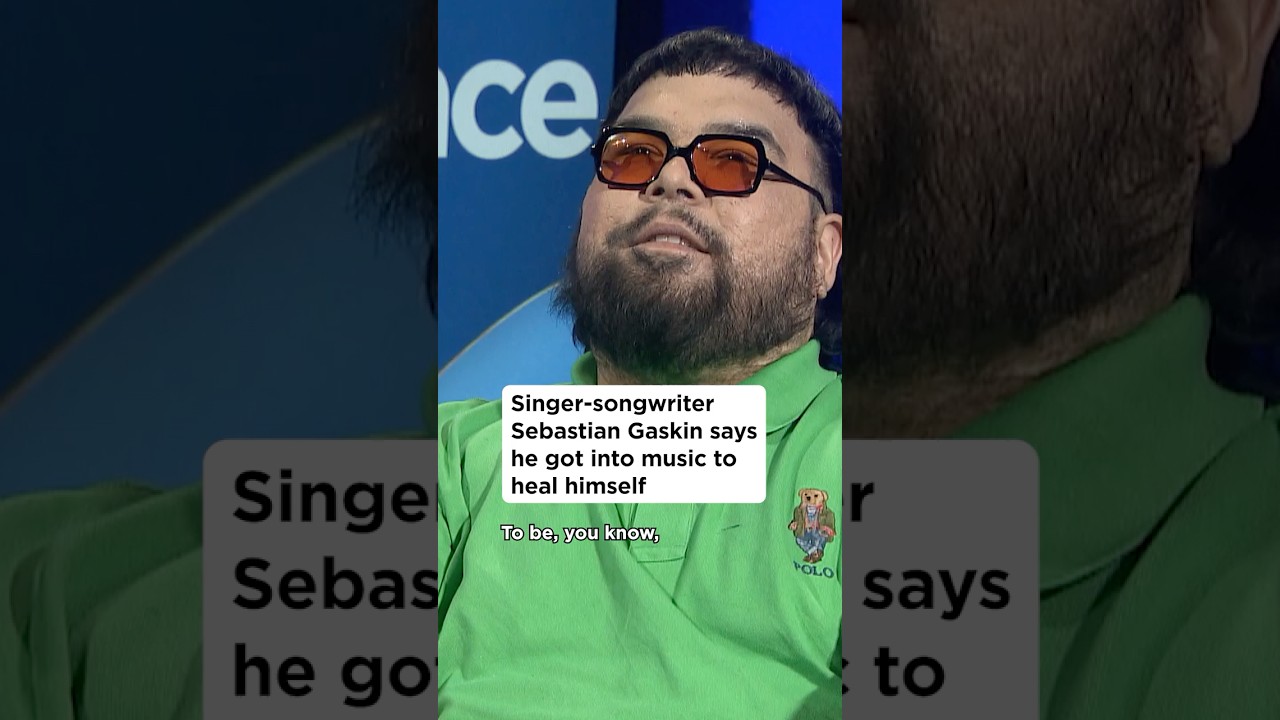 Singer-songwriter Sebastian Gaskin says he got into music to heal himself
