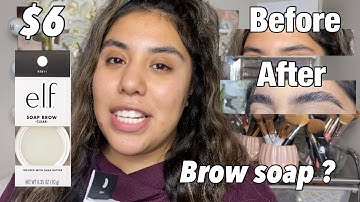New Elf Brow Soap ! Review + First Impressions | Is it any good ?