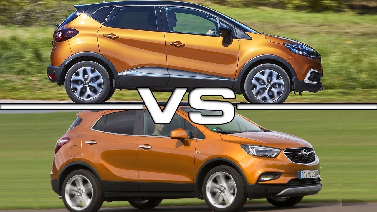 2018 Renault Captur vs 2017 Opel Mokka X YouTube