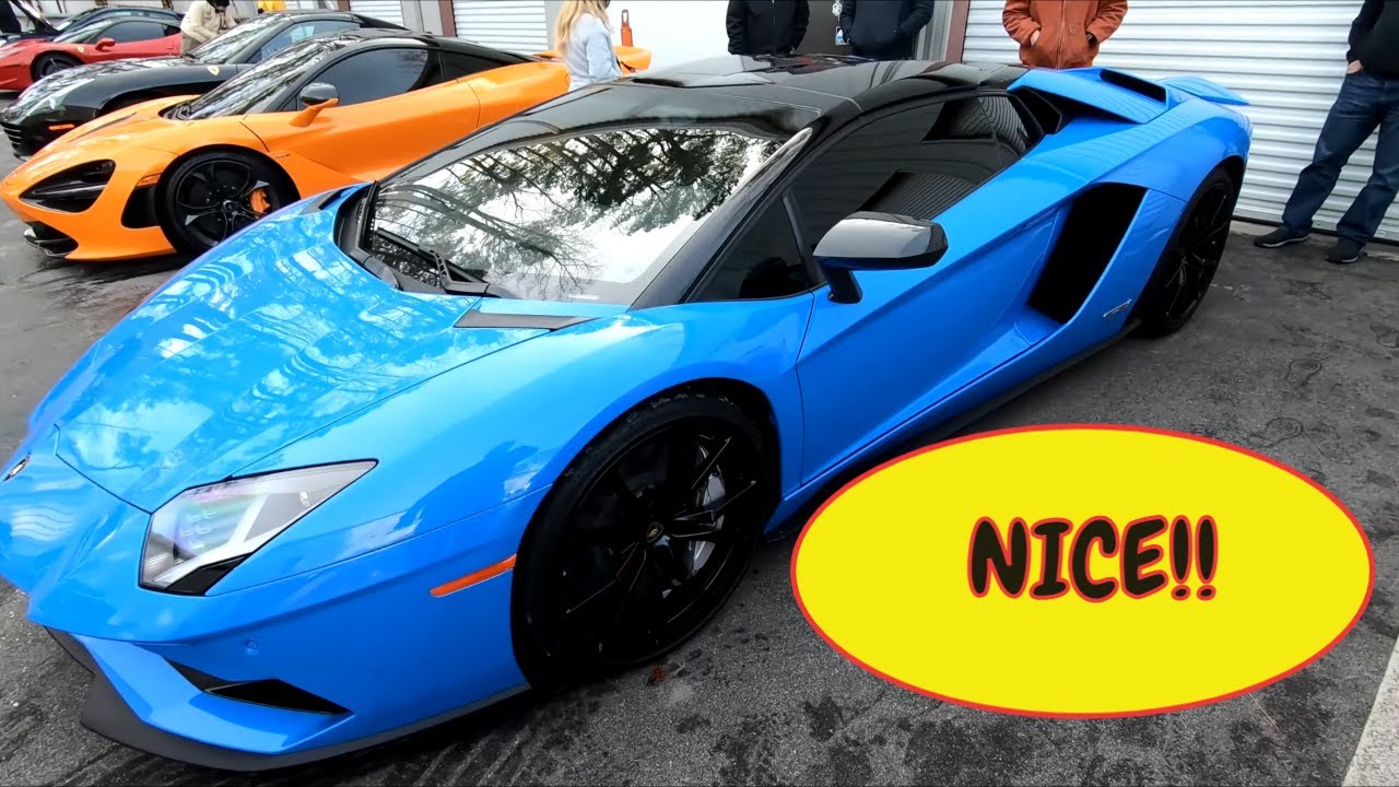 AWESOME CAR MEET at the Carolina Exotic Car Club in Raleigh