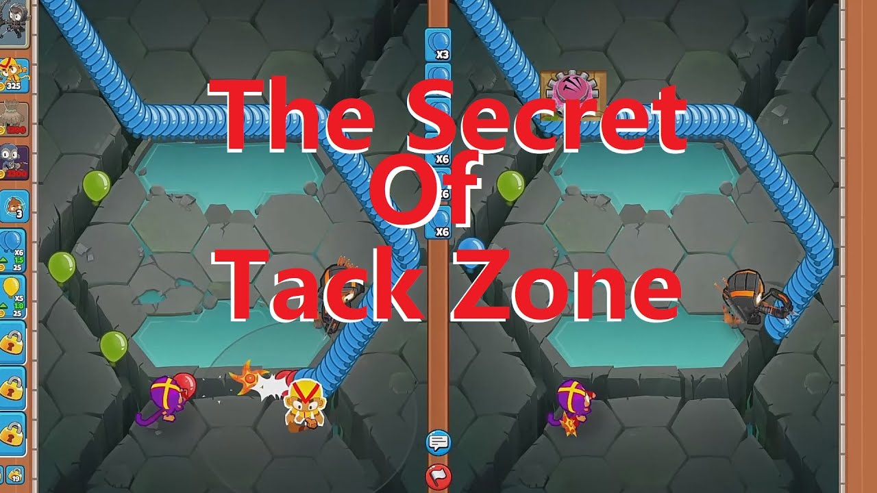 Bloons TD Battles 2 The Secret Of Tack Zone (Map Koru) BTD2 YouTube