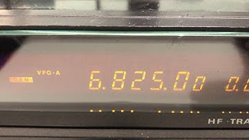 Unidentified Morse Code On Short Wave 6825