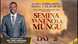 Watu Unaopaswa Kukutana Nao Kwenye Mwanzo Mpya (Day 2) - Pastor Joel Nanauka