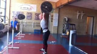 Philip - 2 snatch balance + 1 overhead squat @ 115 kg