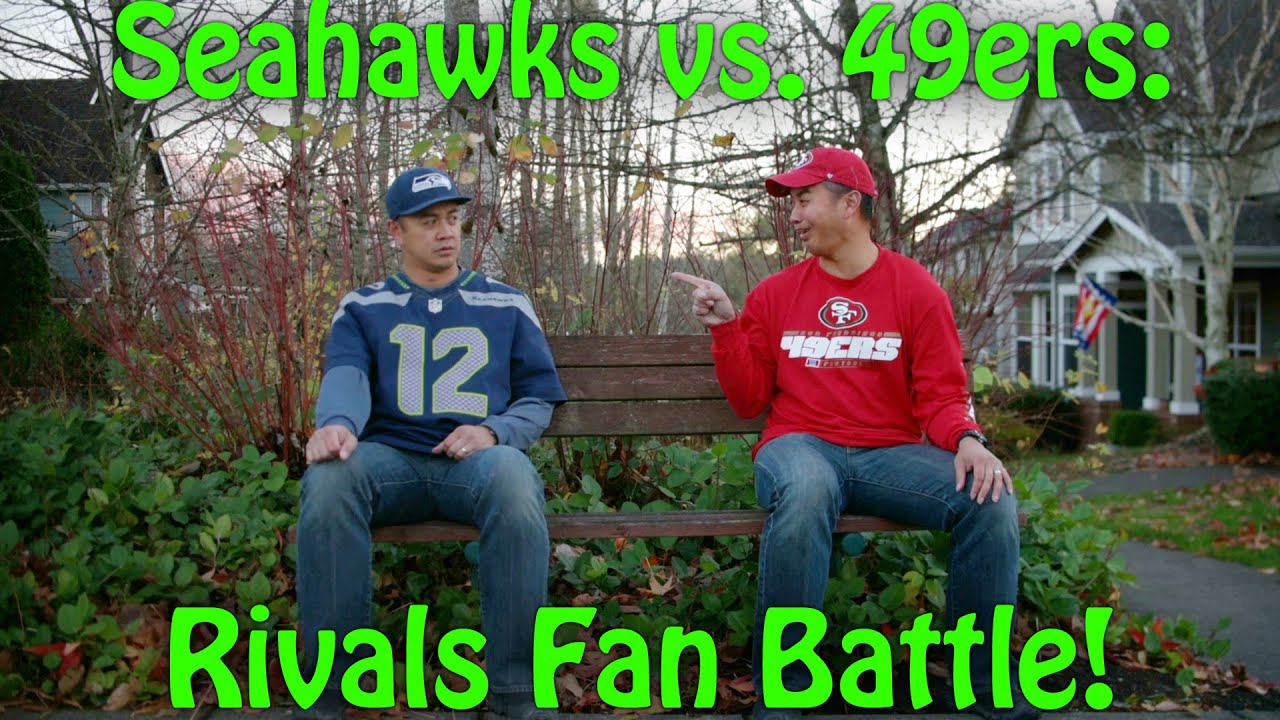 Seahawks vs.49ers: trash talking fans battle, only one is left standing