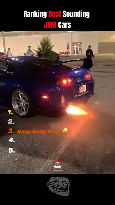 Ranking Best Sounding JDM Cars 🔥💀