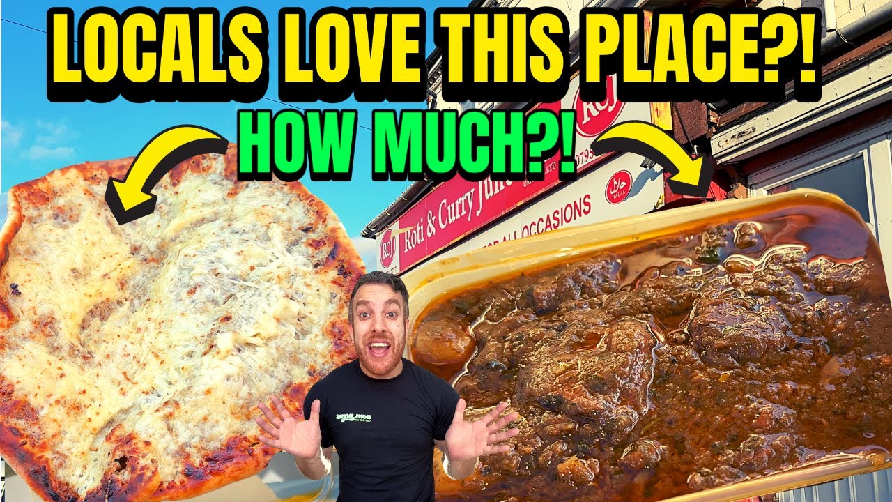 This Takeaway Was SO CHEAP! + BIGGEST CHEESE NAAN EVER! LOCAL LEGEND!