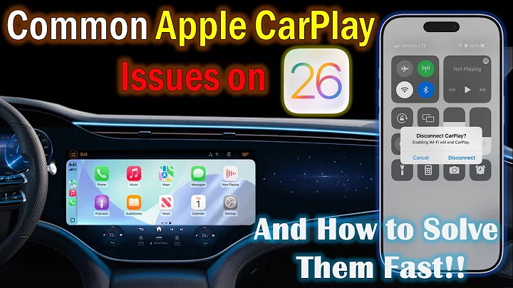 "Common Apple CarPlay Issues on iOS 26 — and How to Solve Them Fast"