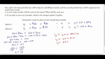 Solving Systems of Equations by Substitution Real World Application