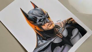 Drawing Batman | Color pencil Drawing screenshot 2