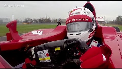 Onboard lap with Vettel in Fiorano