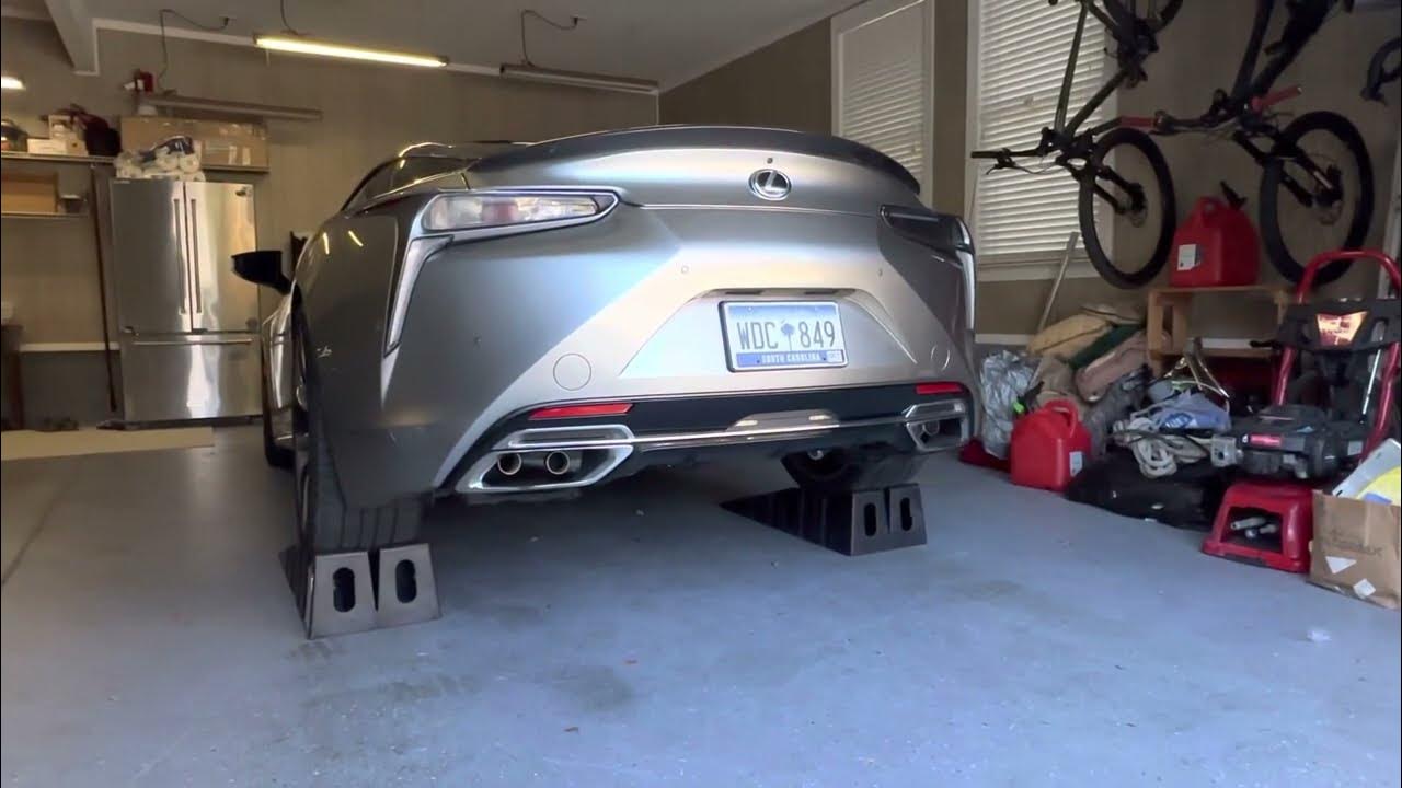 Lexus LC500 PPE Muffler Delete YouTube