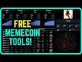 I Use These FREE Meme Coin Tools To Find Easy 2Xs Daily