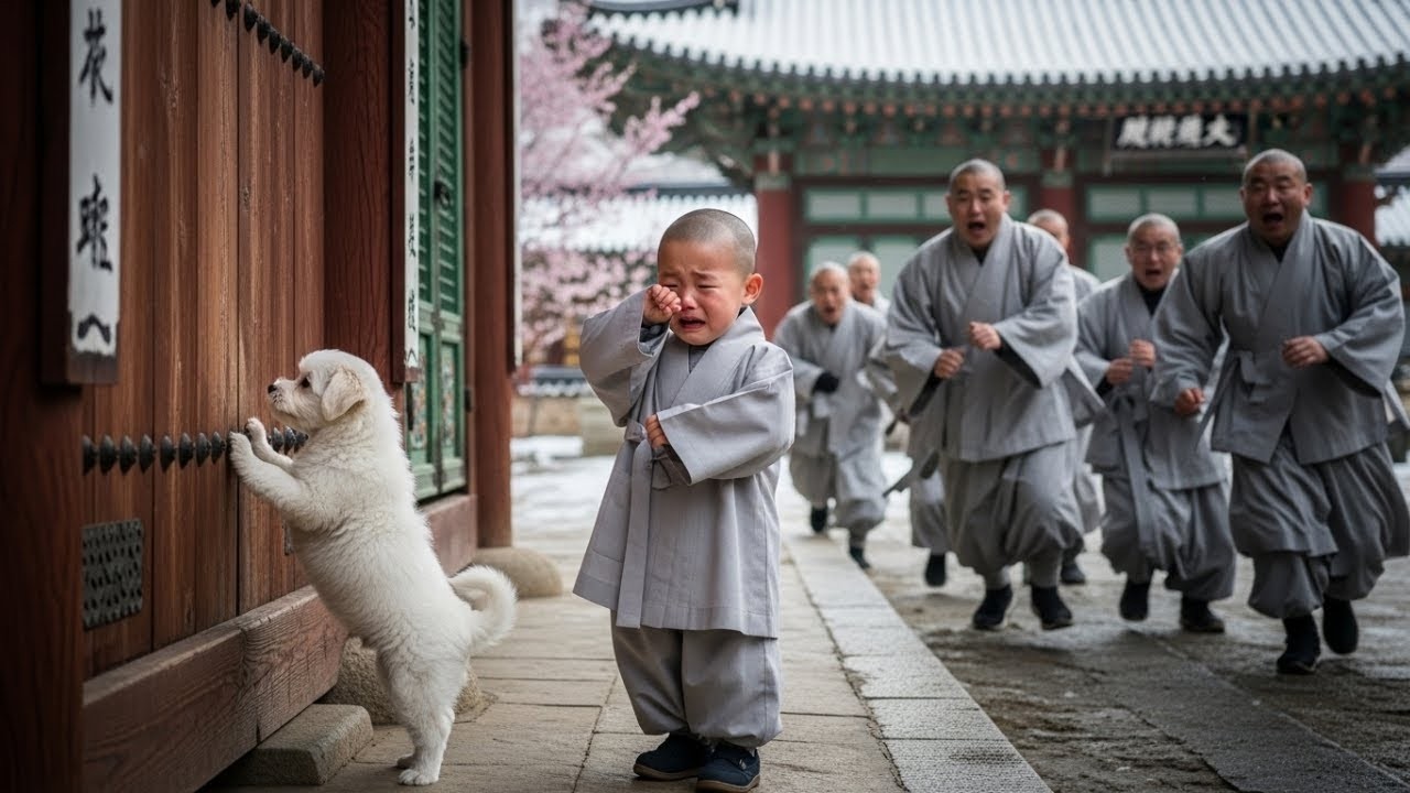 '4살 동자승이 울 때마다 사찰 대문을 부서지게 두드린 백구 새끼, 4년 만에 밝혀진 충격적 비밀 '