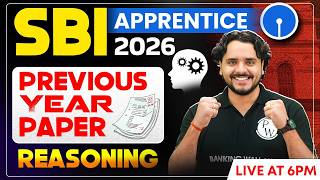 SBI Apprentice Question Paper | SBI Apprentice Reasoning Questions | SBI Apprentice Preparation