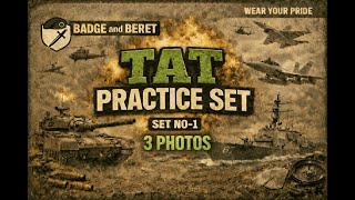 SSB TAT Practice Set-1 | 3 Pictures to Sharpen Your Story Writing