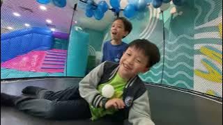 Having fun time at Kidzooona Vivacity Kuching