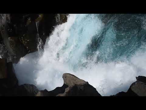 Hlauptungufoss In Iceland (Waterfall) — Hlauptungufoss, Iceland — video poster