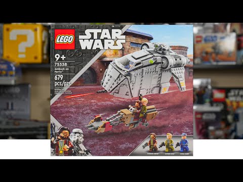 LEGO Star Wars 75338 AMBUSH ON FERRIX Review! (2022)