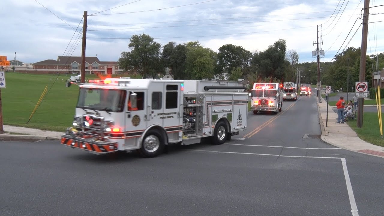 2018 Northampton,PA Fire Department Block Party Parade 9/22/18 YouTube