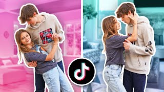 Recreating VIRAL Couples TikToks With My CRUSH Challenge ** Try Not To CRINGE ** ❤️🔥| Sophie Fergi