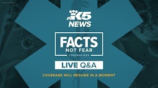 WATCH: Experts answer your questions about coronavirus in Washington state