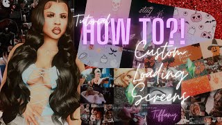 How To?! CUSTOM LOADING SCREENS💜 (Tutorial) Step by Step | The Sims 4